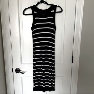 Banana Republic Striped Knit Midi Dress, size XSP
